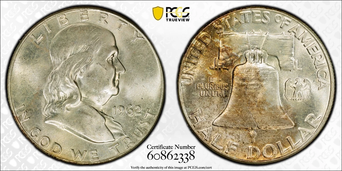 MS 64 Graded Franklin Half Dollars 1948-1963 for sale | eBay