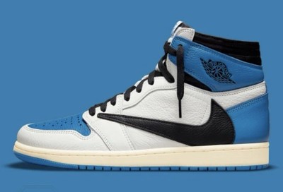 Brand New Jordan 1 High x Fragment Design x Travis Scott Retro High Sz 10