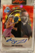 2026 Leaf Metal Presidents Day Anna Waters Pickelball World Champ 1 of 1 Auto