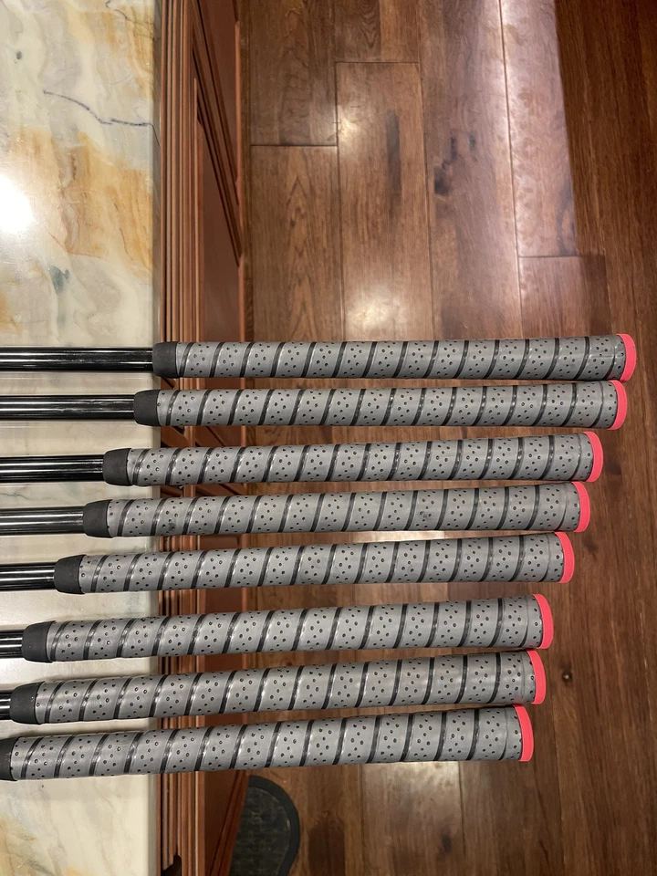 Juego de hierros Ping Eye 2 Black Dot 4-SW varilla de grafito Fenwick derecha de fábrica Foto 4 de 4