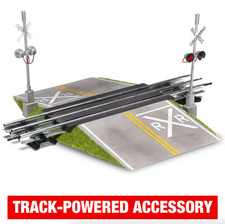 O Gauge Railroad Crossing with Lights  Sounds Realistic Crossing Train Platform
