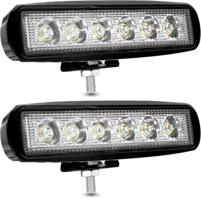 LED Arbeitsscheinwerfer 18W Zusatzscheinwerfer 12V 24V 6000K  2 Stück