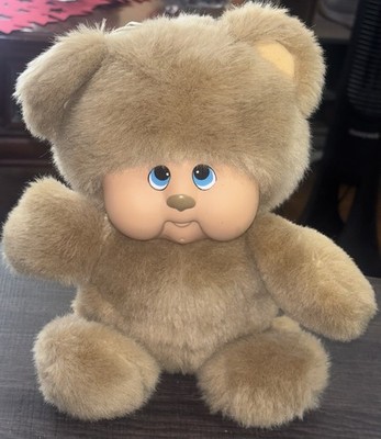 VINTAGE 1983 HASBRO SOFTIES UNDER BEAR Brown Teddy Plush US46