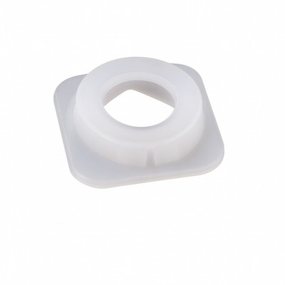 1/2'' Zylinderscheibe weiß Polypropylen