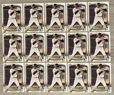 Lot of (12) 2025 Bowman Draft Leo De Vries Prospects BD-87 A’s Athletics Rookie
