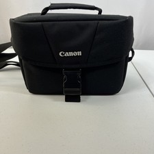 Canon Padded Camera Case Hand Shoulder Straps Adjustable Dividers