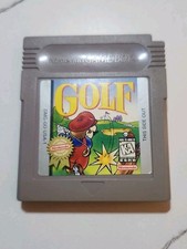 Golf (Nintendo Game Boy) Tested Authentic Grey Game Cartridge