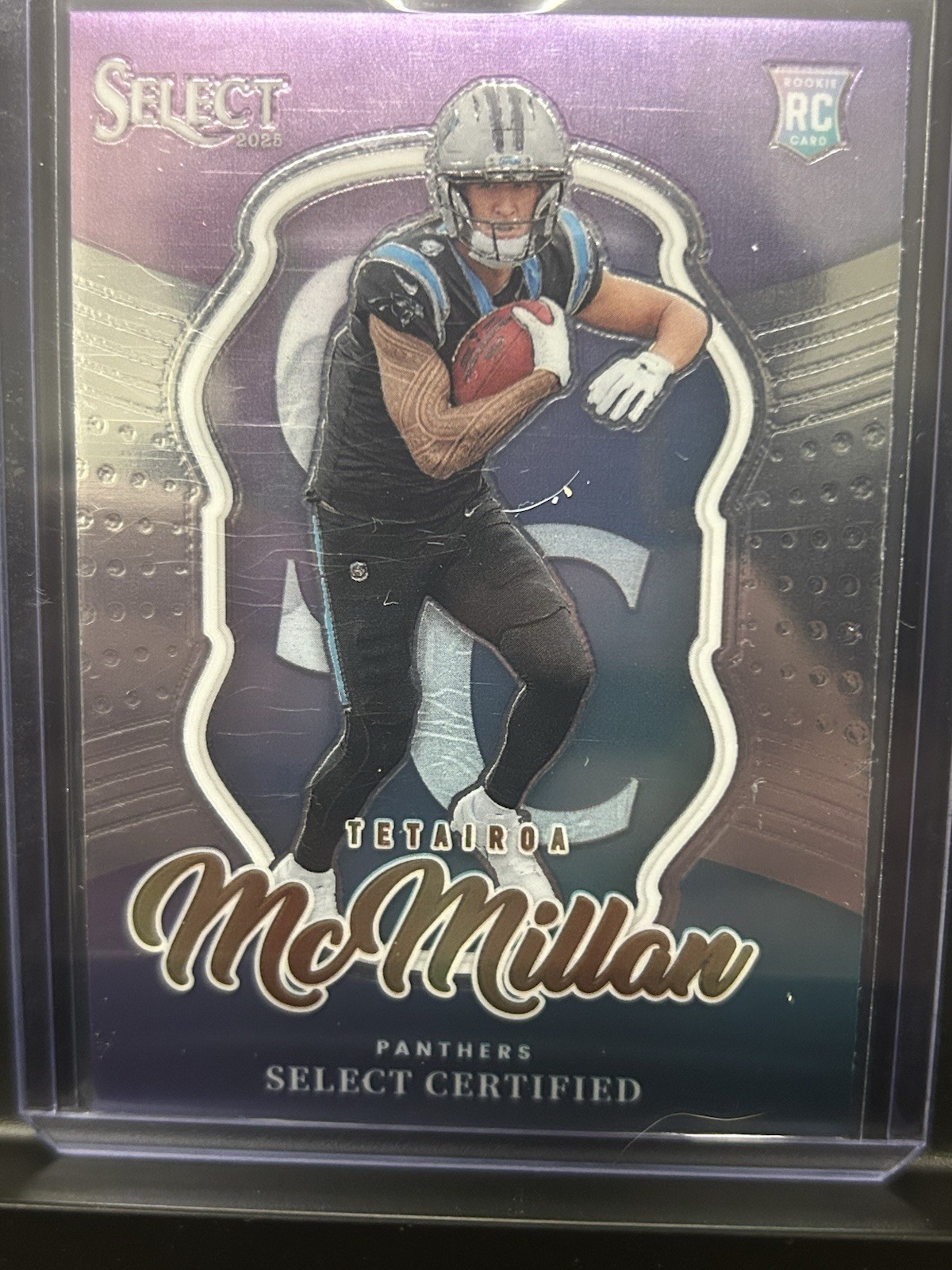 2025 Panini Select - Select Certified Rookies Tetairoa McMillan #5 (RC)