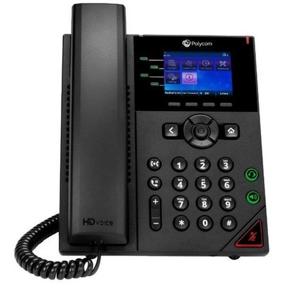 Polycom VVX 250 IP POE Telefon Phone Tischgerät 10/100/1000 Ethernet