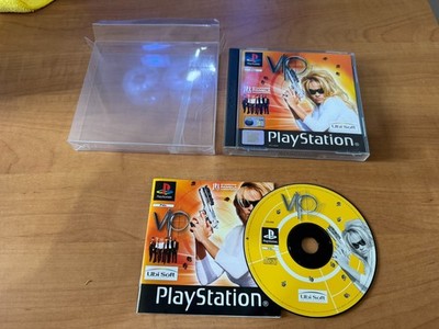 VIP PS1 PlayStation 1 Spiel - Black Label CIB Komplett - PAL UK - Neuwertig Disc