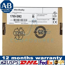 New Factory Sealed AB 1769-SM2 SER A Compact I/O DSI/Modbus Module Free Ship
