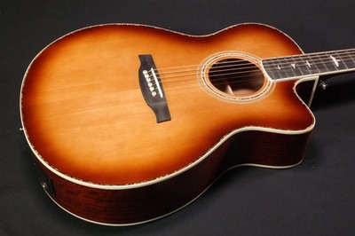 PRS SE A40ETS Angelus Akustik-Elektro-Gitarre Natural Mit Polstergigbag