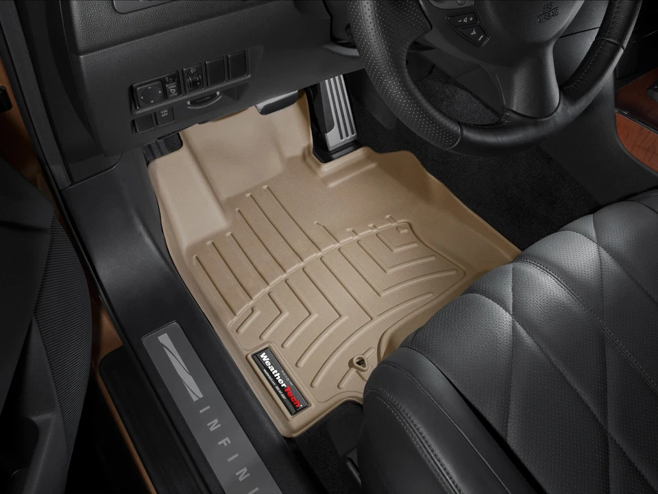 WeatherTech 定制贴合地板衬里适用于 FX/QX70 - 第一排 — 第 2/4 张图片