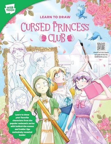 Learn to Draw Cursed Princess Club: Learn to draw your favorite characters from the popular webcomic series with behind-the-scenes and insider tips exclusively revealed inside! (WEBTOON) - Image 6