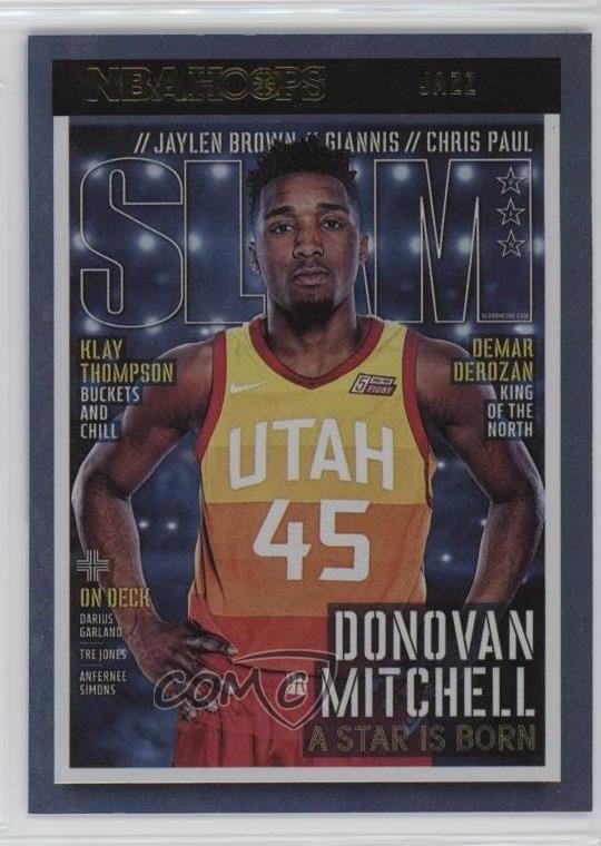 2021-22 Panini NBA Hoops Slam Holo Donovan Mitchell #SLAM#215 qc6