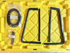 Vent Window Seal 1958 Impala Bonneville hardtop convertible Firewall Door Drain