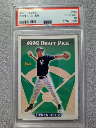 1993 Topps Derek Jeter Rc #98 PSA 10