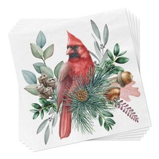 Caspari Servilletas Decorado Navidad árbol Dorado 3 Capas 32x40 Cm