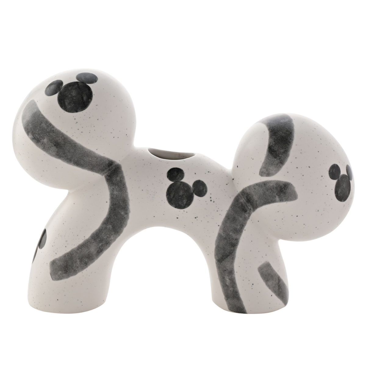 Disney  Arched Mickey Shaped Vase - White - Medium - Image 2