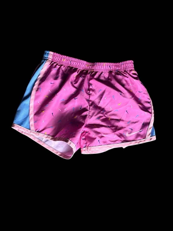 ✨ Kids Nike pink and blue running shorts✨ - Image 3 of 3