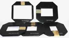 Durst Femomask Enlarger Negative Carrier Set of 5 assorted Sizes - USED-