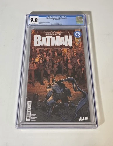 🔥 Absolute Batman 2025 Annual #1 CGC 9.8 Graded Cover A 1st First Printing 🔥