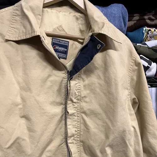 Bomber vintage anni 90 Kenzo Jeans senape leggera full zip designer taglia small