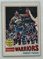 1977-78 TOPPS BASKETBALL #111 ROBERT PARISH ROOKIE RC, SOFT CORNER 040526