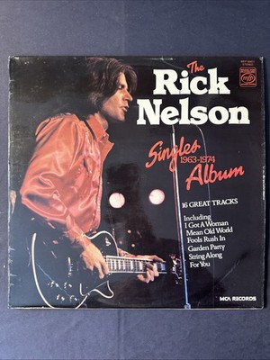 Rick Nelson  Singles Album 1963-1974  VG+ M02