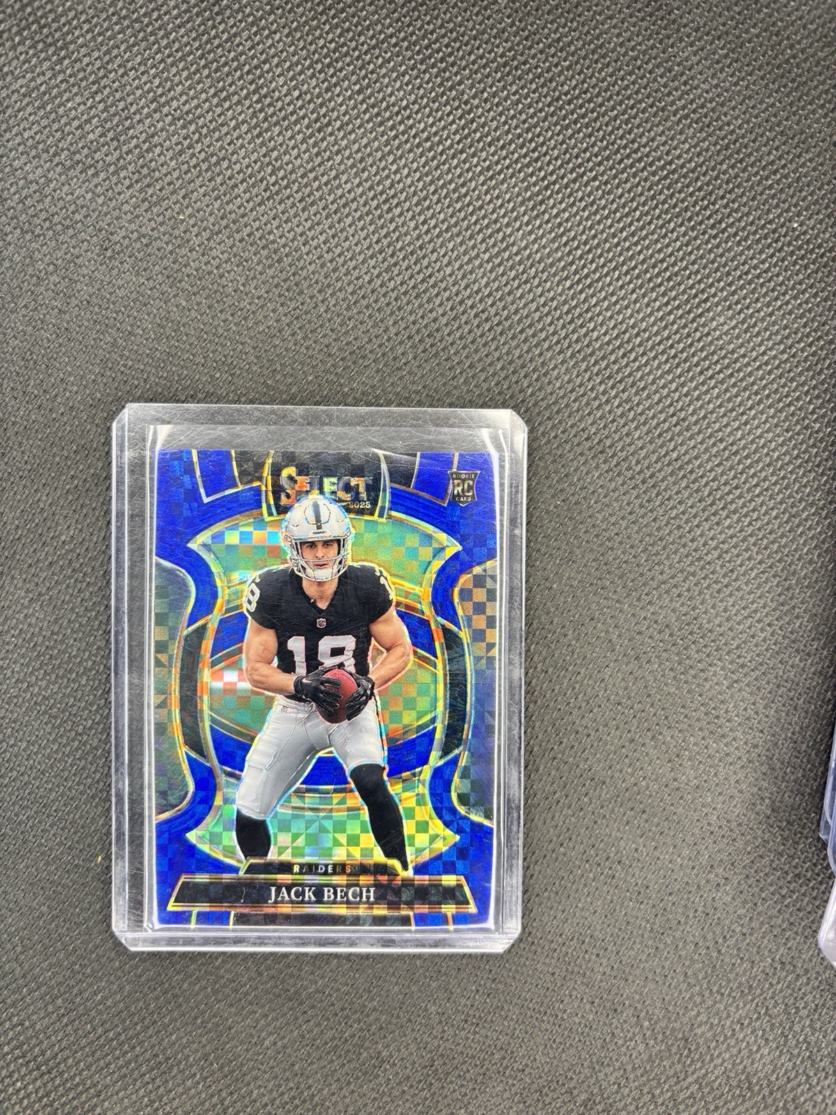 2025 Panini Select Jack Bech RC Concourse Blue Prizm Parallel #/249 NM-MT