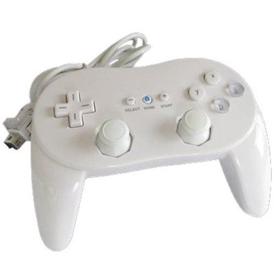 Classic Pro Controller For Wii U White For Wii Gamepad