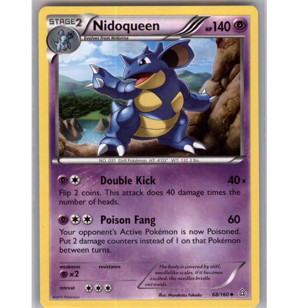 Nidoqueen Normal Uncommon XY - Primal Clash 68/160 NM