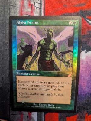 Alpha Status FOIL | Scourge MP | Magic the Gathering | MtG EDH Retro Frame