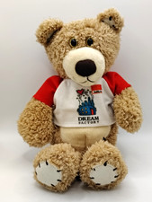 First  Main Brown Country Teddy Bear Patch Heart Red With Shirt Dream Factory