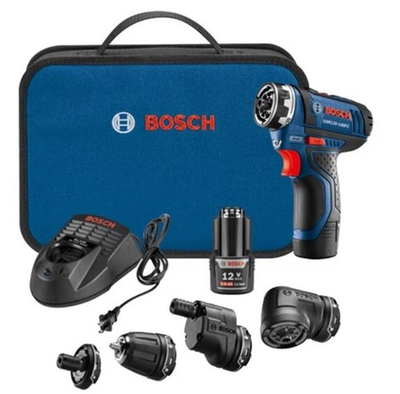 #ad #ad Bosch 5 In 1 Drill Driver with Flexiclick System amp; 12 Volt Batteries $135.00