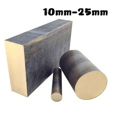 Bronze Rund Rotguss Stange Voll Material Strangguss 10mm-25mm Dia 300mm länge