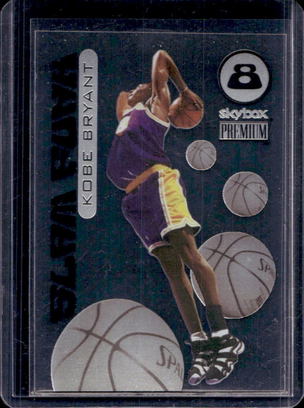 1998-99 Skybox x Premium Kobe Bryant Slam Funk #1 SF Lakers