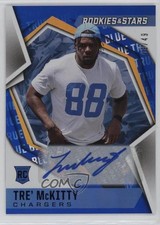 2021 Panini Rookies & Stars True Blue Signatures 49/49 Tre' McKitty Auto lz7