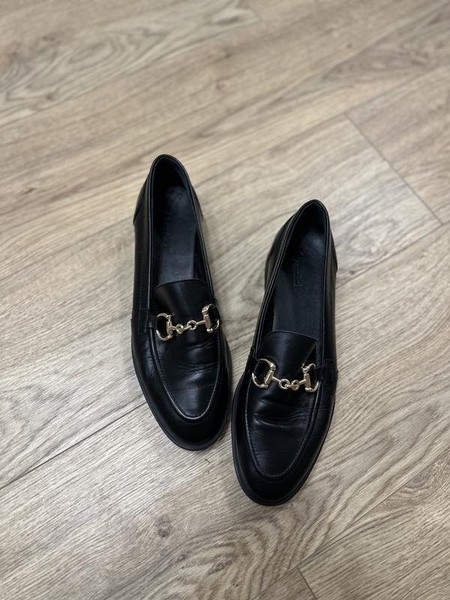 Women Atomio Lardini Loafers Black Leather 40