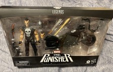 Hasbro Marvel Legends The Punisher Action Figure with Motorcycle