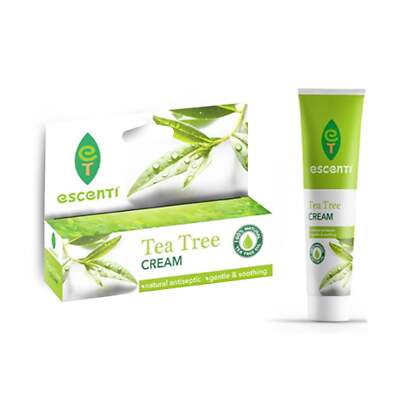 Escenti sanfte & beruhigende natürliche antiseptische Teebaumcreme 28g