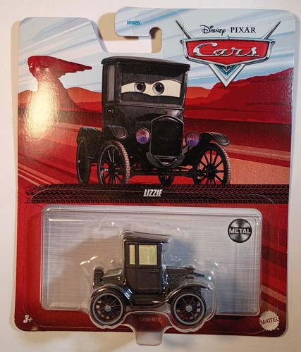 Pixar Cars Disney Lizzie der Ford Modell T neu in Verpackung auf Lager in US Lizzy