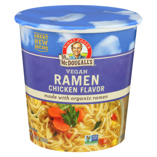 Vegane Hühner Ramen Suppentasse 1,8 Unzen (6er-Kiste) von Dr. Mcdougall's - Bild 1 von 1