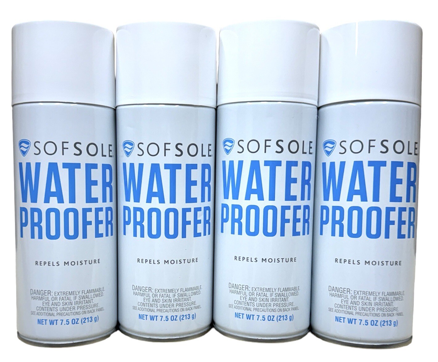 Sof Sole 7.5 Oz Water Proofer Repels Moisture Lot Of 4 Bottles