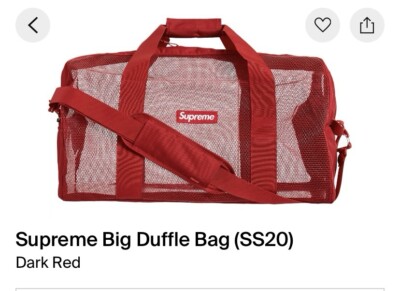 Supreme Big Mesh Duffle Bag, SS20, BRAND NEW | eBay Supreme Big Mesh Duffle Bag, SS20, BRAND NEW | eBay