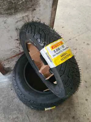 Pneumatico 3.00-10 50J RINFORZATA PIRELLI ANGEL SCOOTER VESPA DOT2024