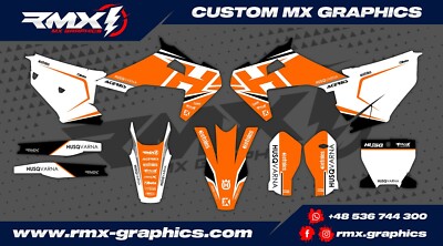 Husqvarna TC FC 2019 2020 2021 2022 Graphics Decals Stickers Dekor 