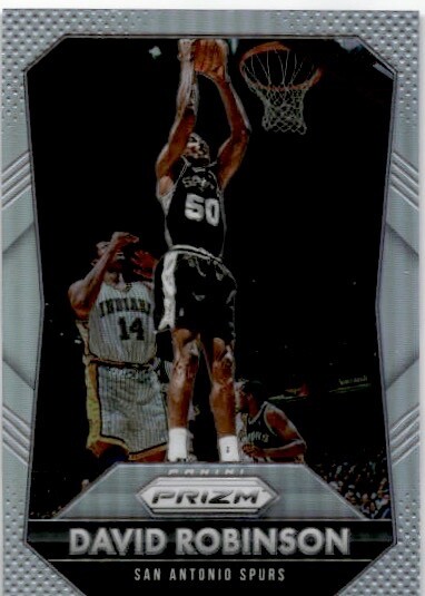 2015-16 Panini Prizm Silver Prizms #293 David Robinson San Antonio Spurs