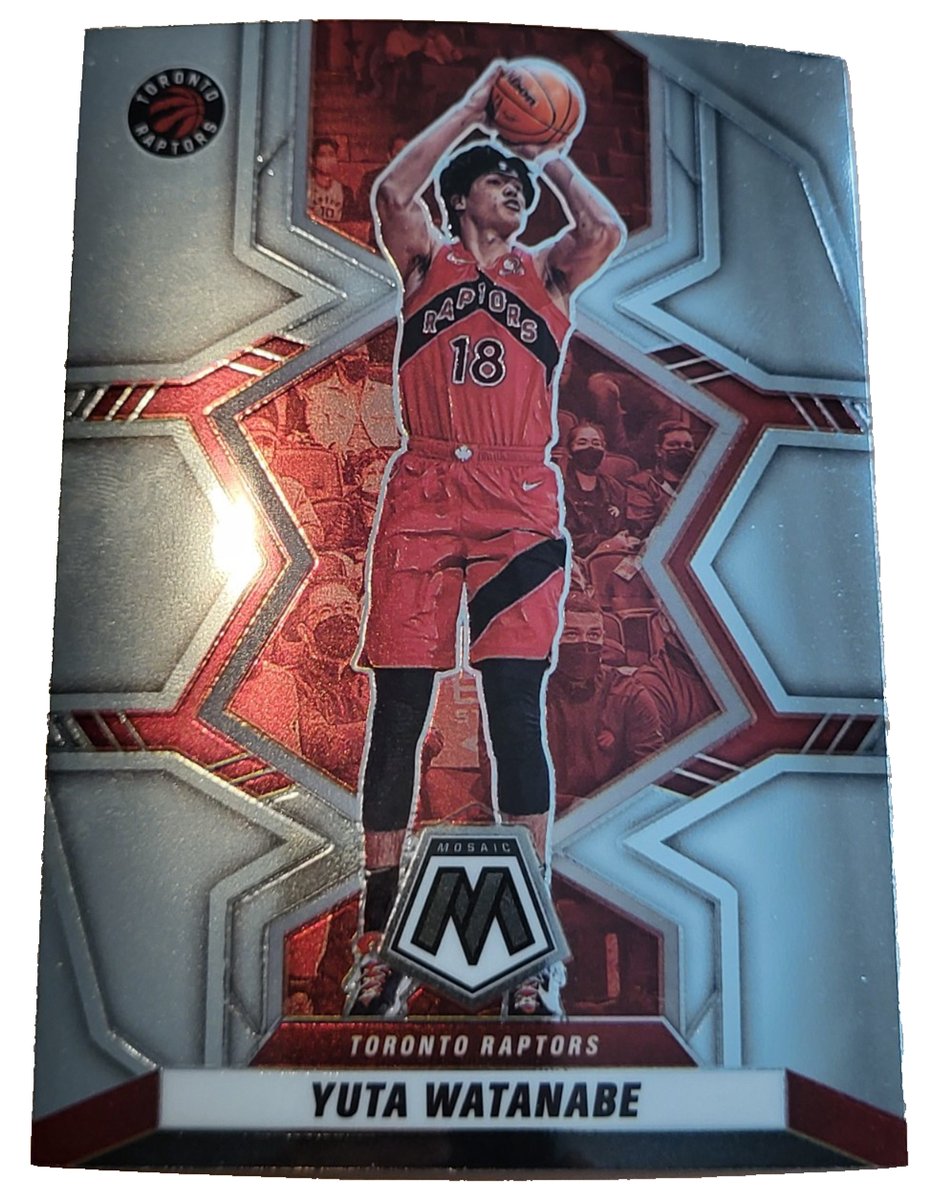 2022 Panini Mosaic Basketball Card Yuta Watanabe #100 Toronto