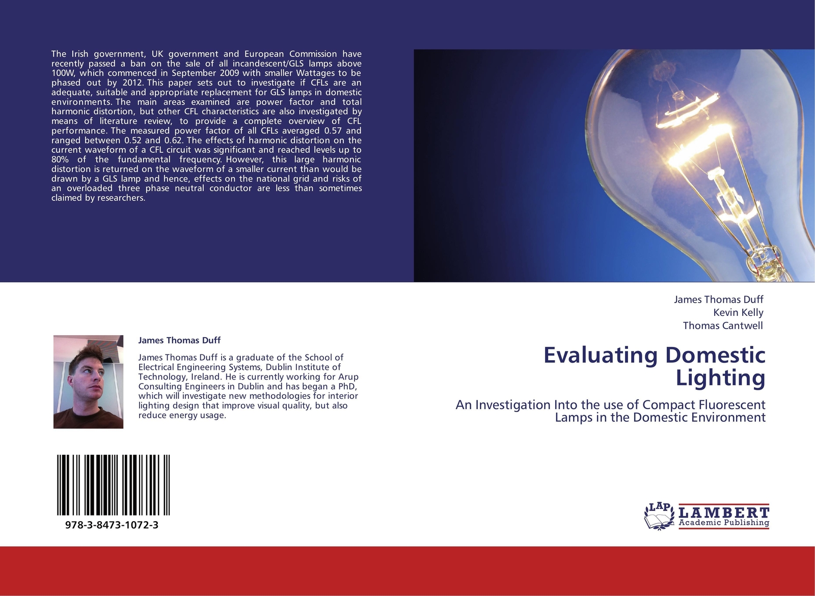 Thumbnail - James Thomas Duff (u. A.) | Evaluating Domestic Lighting | Taschenbuch